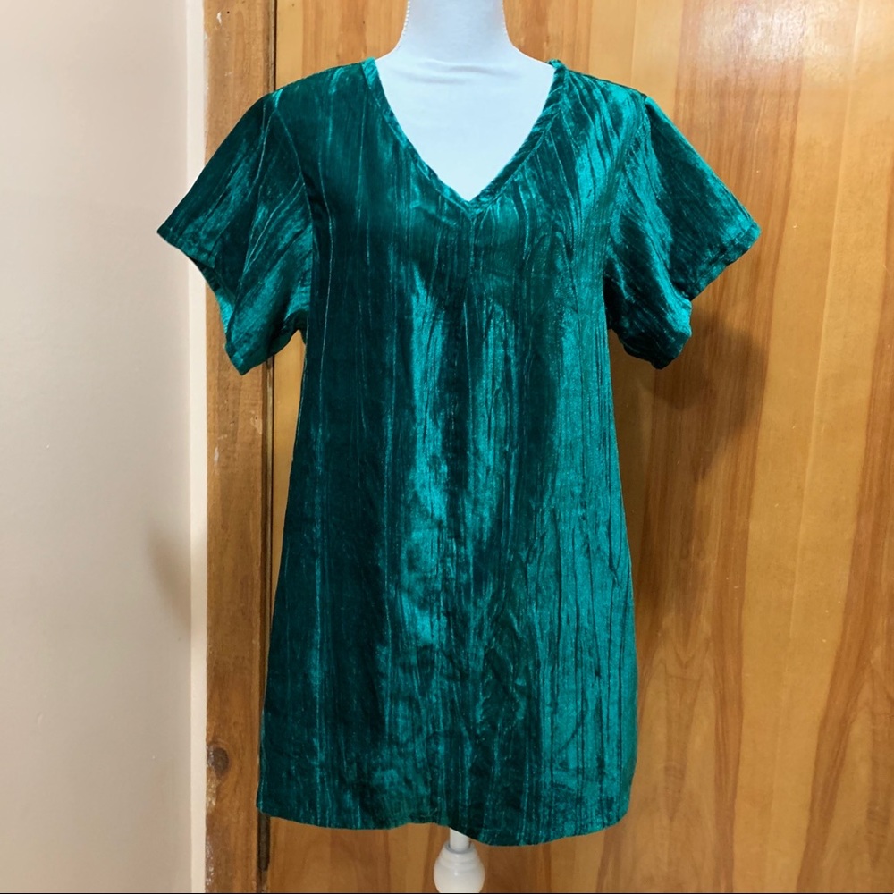 Vintage Emerald Green Tunic